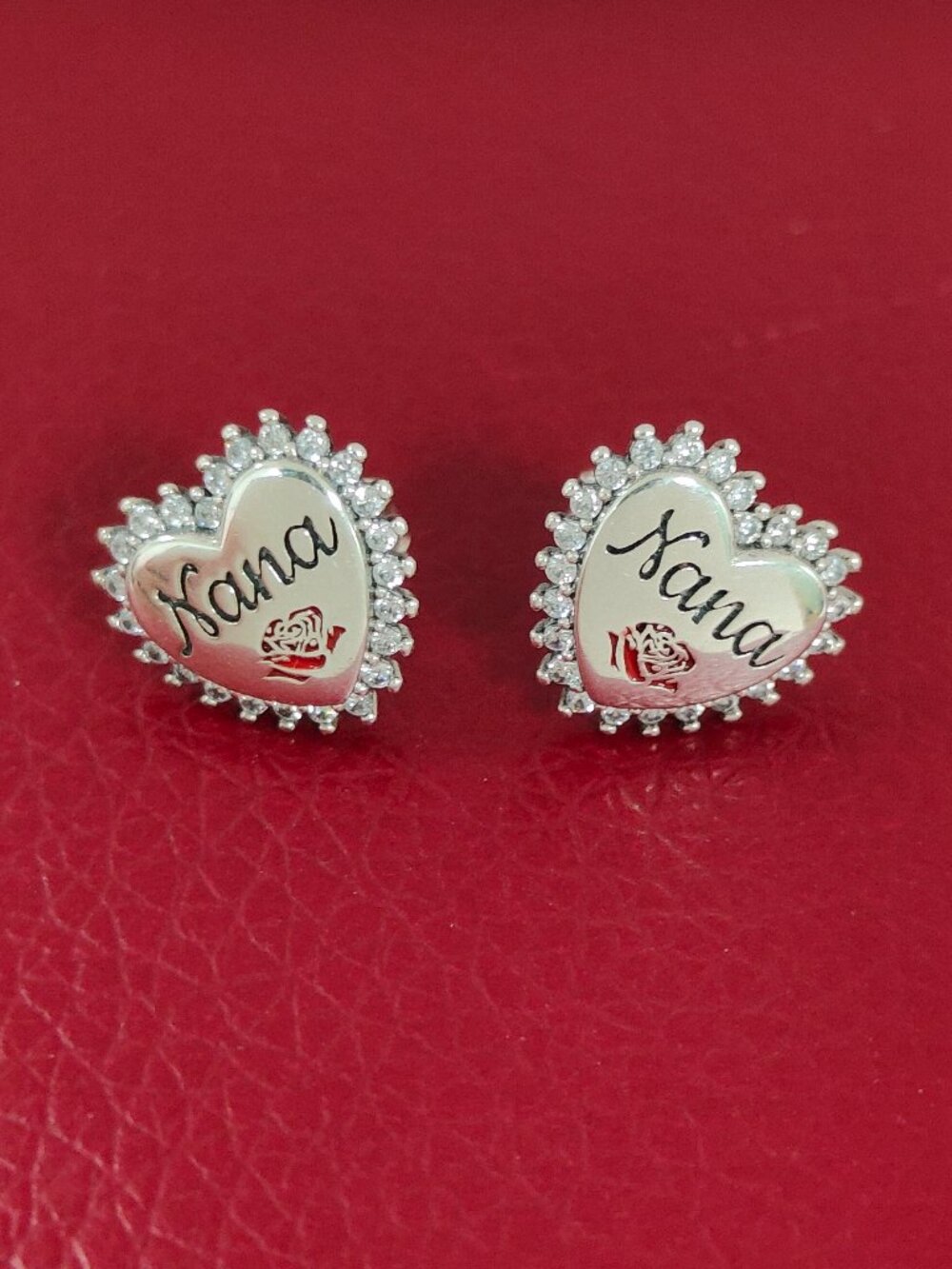 I Love Nana Earring Great Grandma Nana Stud Earrings Jewelry 925 Sterling Silver